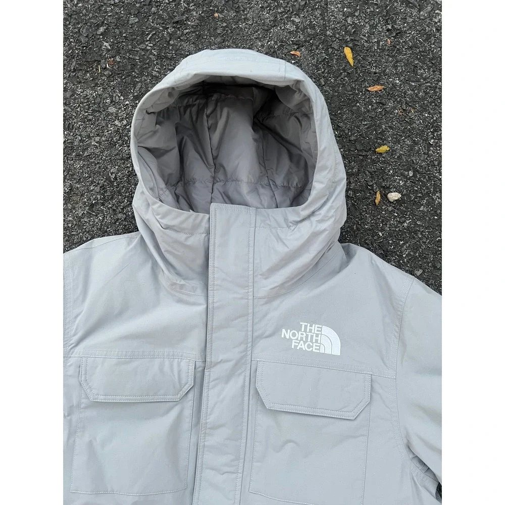 The North Face Cypress Parka Mens Meld Grey 550-Fill Down Jacket NF0A5GJXA91 M